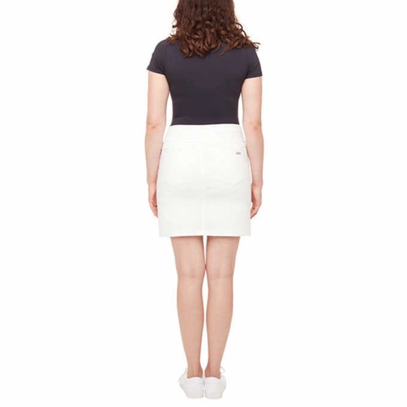 bundle of 3 size XXL WHITE NWT Ladies' Denim Skort S.C. & CO - Picture 4 of 11